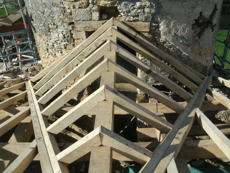 Restauration d'une maison bourgeoise à Augé (79)